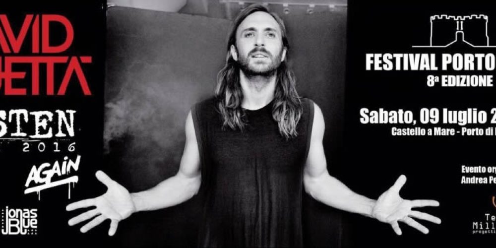 David Guetta a Palermo il 9 Luglio, prima tappa italiana del tour mondiale